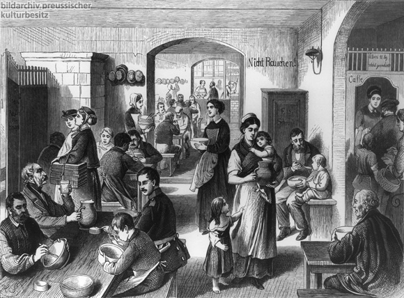 Berlin People’s Kitchen (1860s)